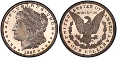 1898 $1 PR67+ DCAM
