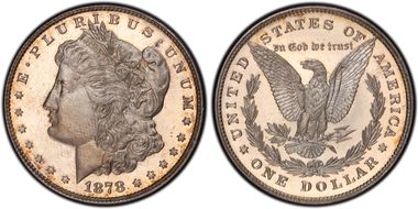 1878 8TF $1 PR1