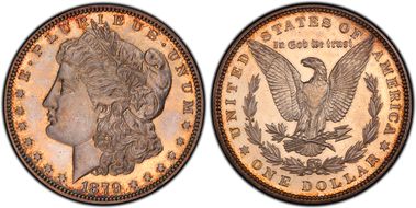 1879 $1 PR63