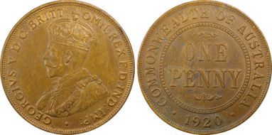 1920 .//.  1D Dot above & below AU55BN