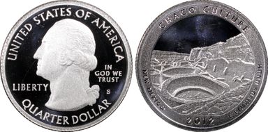 2012-S 25C Chaco Culture NP- Silver PR68DCAM