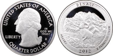2012-S 25C Denali NP - Silver PR69DCAM