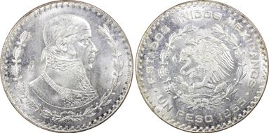 1965-Mo Peso KM-459 MS66