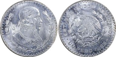 1965-Mo Peso KM-459 MS65