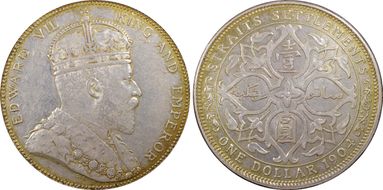 1904-B $1 Prid-4 AU53
