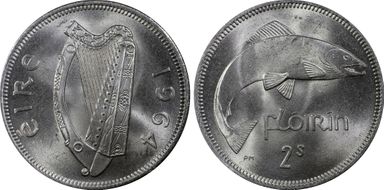 1964 Florin MS65