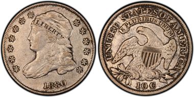 1830/29 10C JR-5, FS-301 XF40