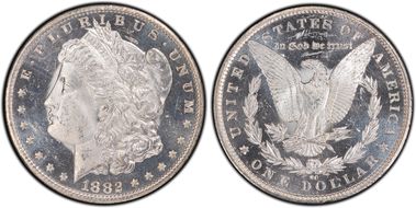 1882-CC $1 VAM 2C Counter Clash MS64DMPL