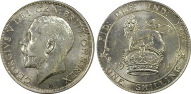 1911 Shil S-4013 AU58