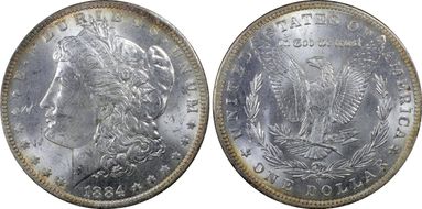 1884-O $1 MS63