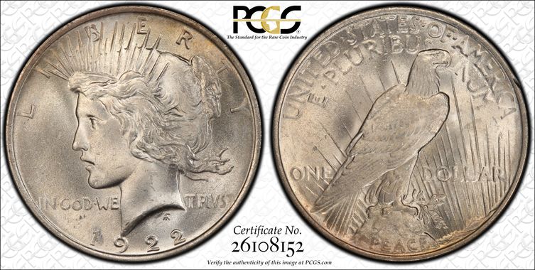 Cert 26108152 - Coin Image