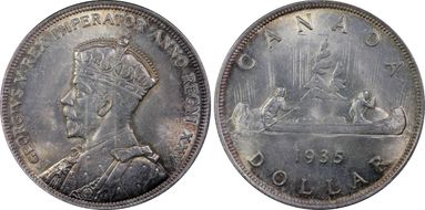 1935 S$1 MS64