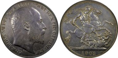 1902 Crown S-3979 Matte PR60