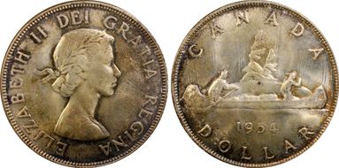 1954 S$1 SWL MS64
