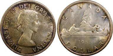 1955 S$1 MS64