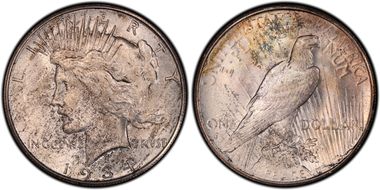 1934-S $1 MS64