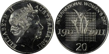 2011 20C Womens Day MS64