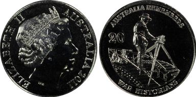 2011 20C War Historians MS67