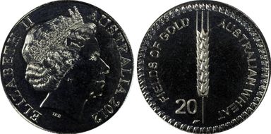 2012 20C Fields of Gold Wheat MS67