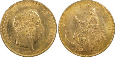 1900 VBP 20 Kr KM-791.2  Au MS62