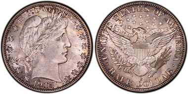 1915-S 50C MS64