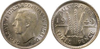 1949(m) 3D KM-44  Ag MS64