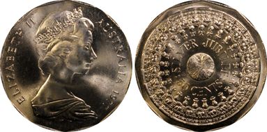 1977 50C Jubilee MS67