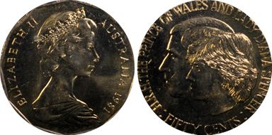 1981 50C Wedding MS66