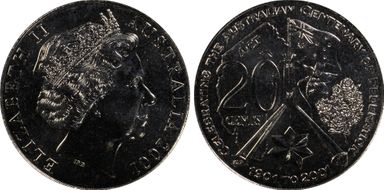 2001 20C Capital Territory MS68