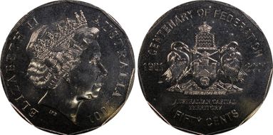 2001 50C Capital Territory MS68