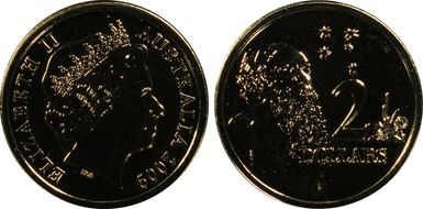 2009 $2 MS69