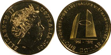 2003 $1 Vietnam Forces PL67