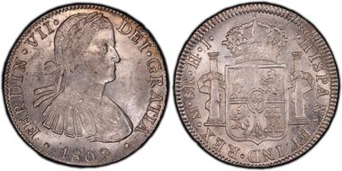 1809-Mo HJ/TH 8 R Calico-1309 AU58