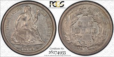 1874 10C Arrows AU55