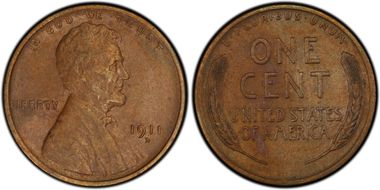 1911-D/D 1C RPM FS-502 AU53BN