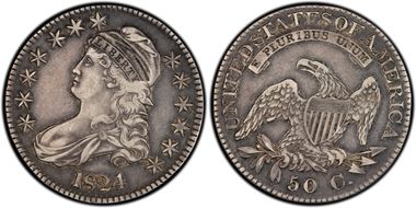 1824 50C O-106 VF30