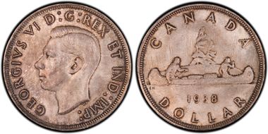 1938 S$1 MS64
