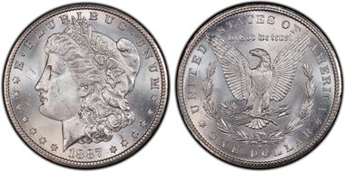 1887-S $1 MS65