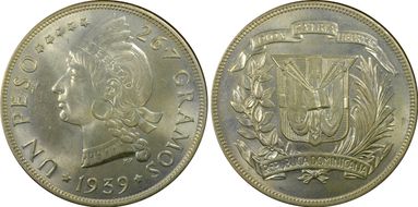 1939 Peso MS64
