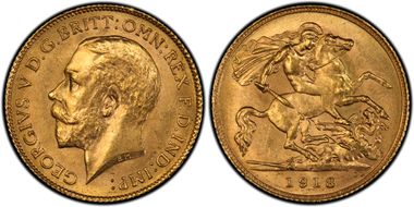 1918-P 1/2 Sov S-4008 MS64