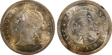 1868 5C MS66