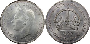 1937 Crown KM-34  Ag MS64