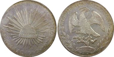 1870-Go FR 8 R Go52 MS62