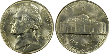 1945-P 5C TDR FS-804 MS64