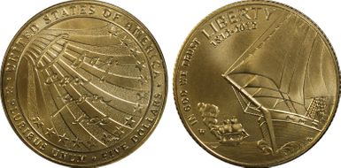 2012-W $5 Star-Spangled Banner MS69