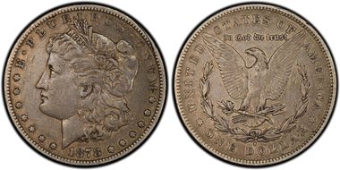 1878-S $1 VAM 56 Long Arrow Shaft VF30