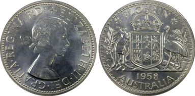 1958(m) Florin PR66