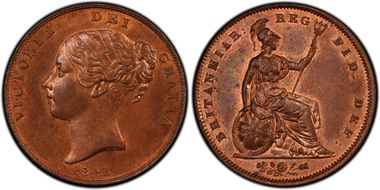 1841 1D S-3948 No Colon MS63RB