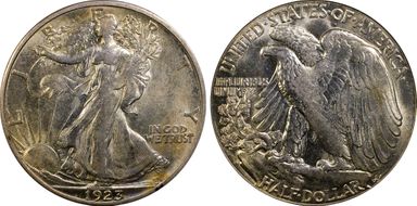 1923-S 50C AU58