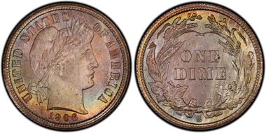 1906-S 10C MS66+